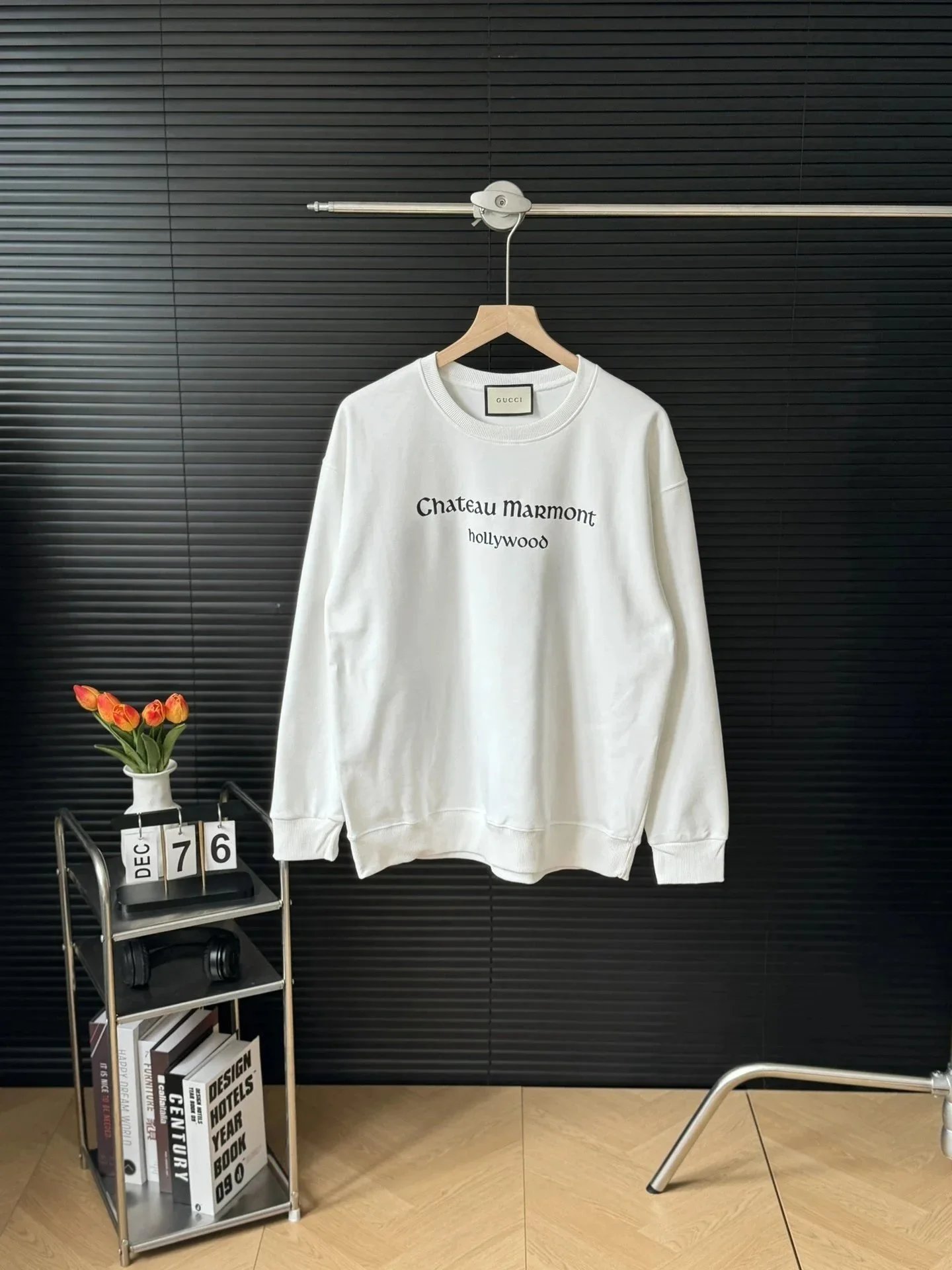 Gucci Chateau Marmont Hollywood White Hoodie - 1