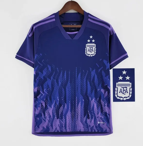 Adidas Argentina National Team 2024 Away Jersey Purple - 1