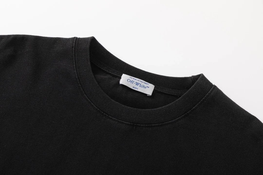 Off-White Classic 'OFF' Graphic T-Shirt Black - 7