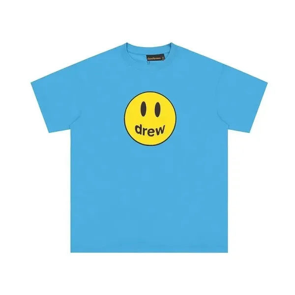 Drew House Smiley Face Logo T-Shirt Pale Pink T-Shirt - 11