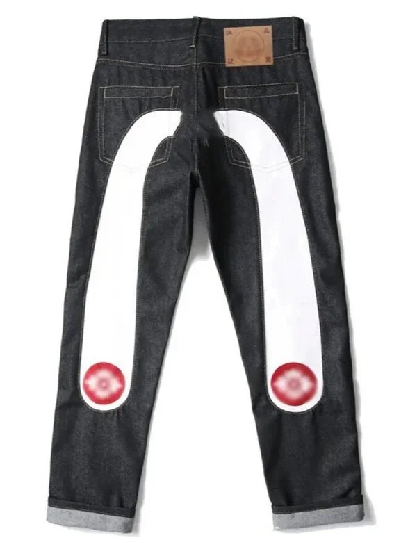 Evisu x Hokusai Great Wave Denim Jeans - 5