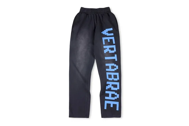 Vertabrae Trousers Elastic-Waist Graphic-Print Sweatpants product detail image 7