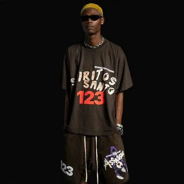 RIVINGTON roi Rebis Shirts Graphic short-sleeve T-shirt product detail image 6