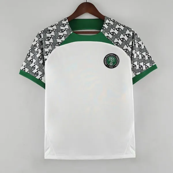 Nigeria Football Federation 2023 Away Jersey White/Green - 1