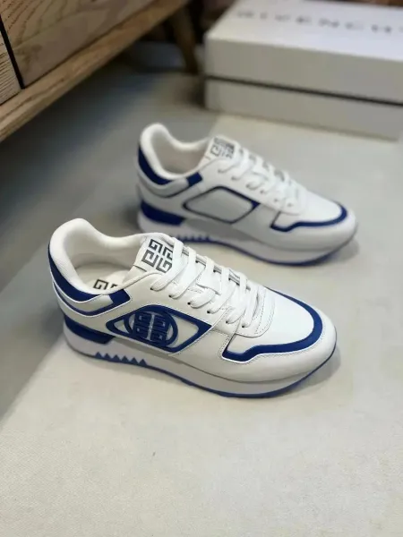 Givenchy Urban Street White and Navy Sneakers - 1