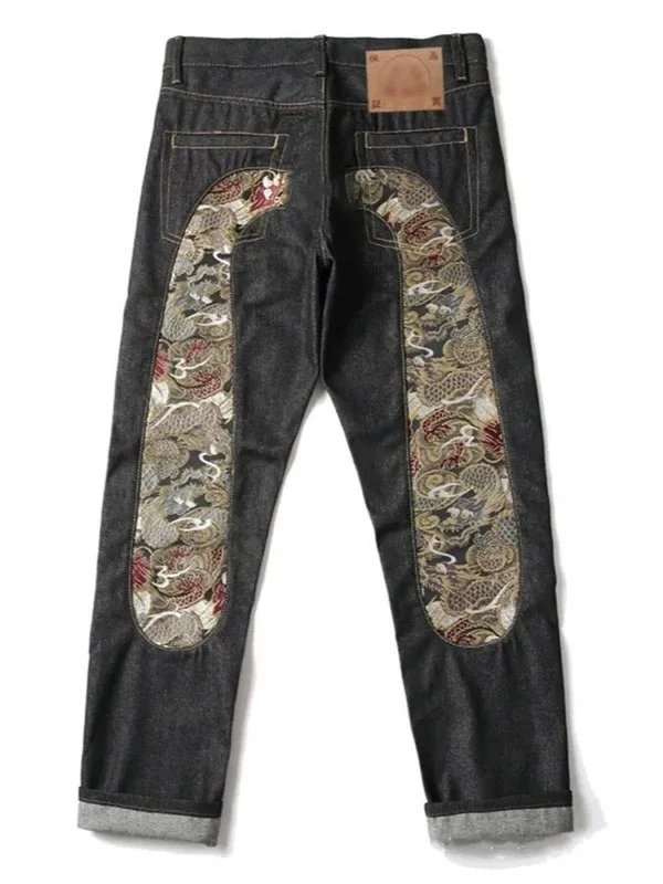 Evisu x Hokusai Great Wave Denim Jeans - 4