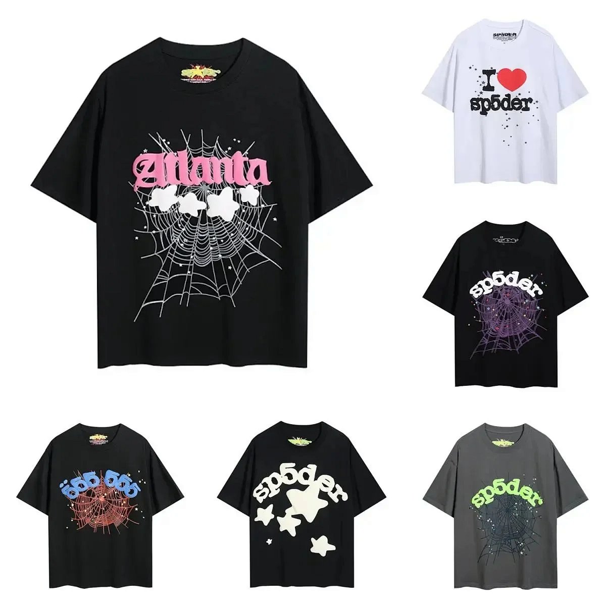 Design Heroes vs Villains Spiderweb Graphic Red T-Shirt product detail 2 in Litbuy spreadsheet finds