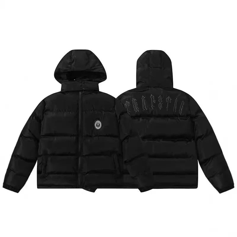 Trapsoul Black Puffer Jacket