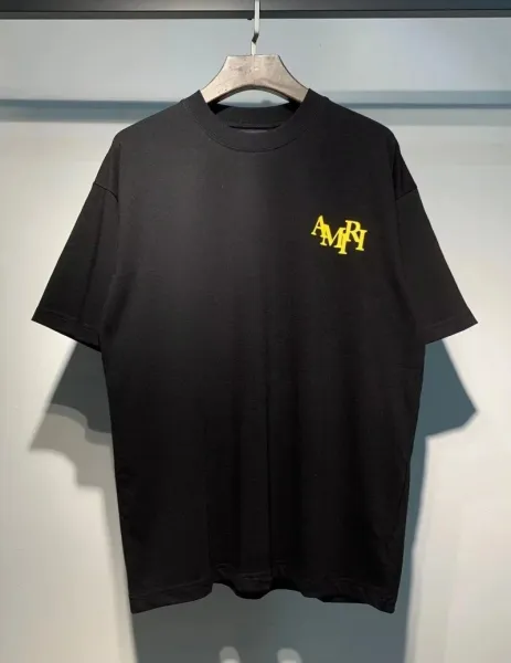 Amiri AMI Logo Black T-Shirt - 1