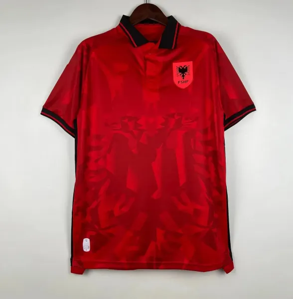 Albania National Team 2024 Home Jersey Red - 1