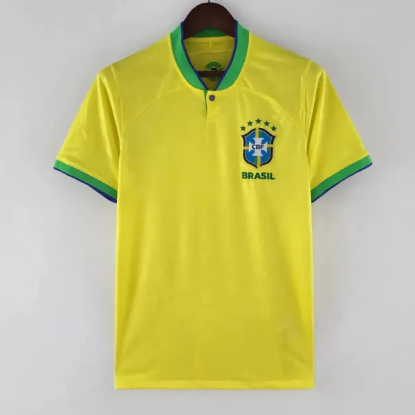 CBF Brazil National Team Home Jersey Yellow - 1