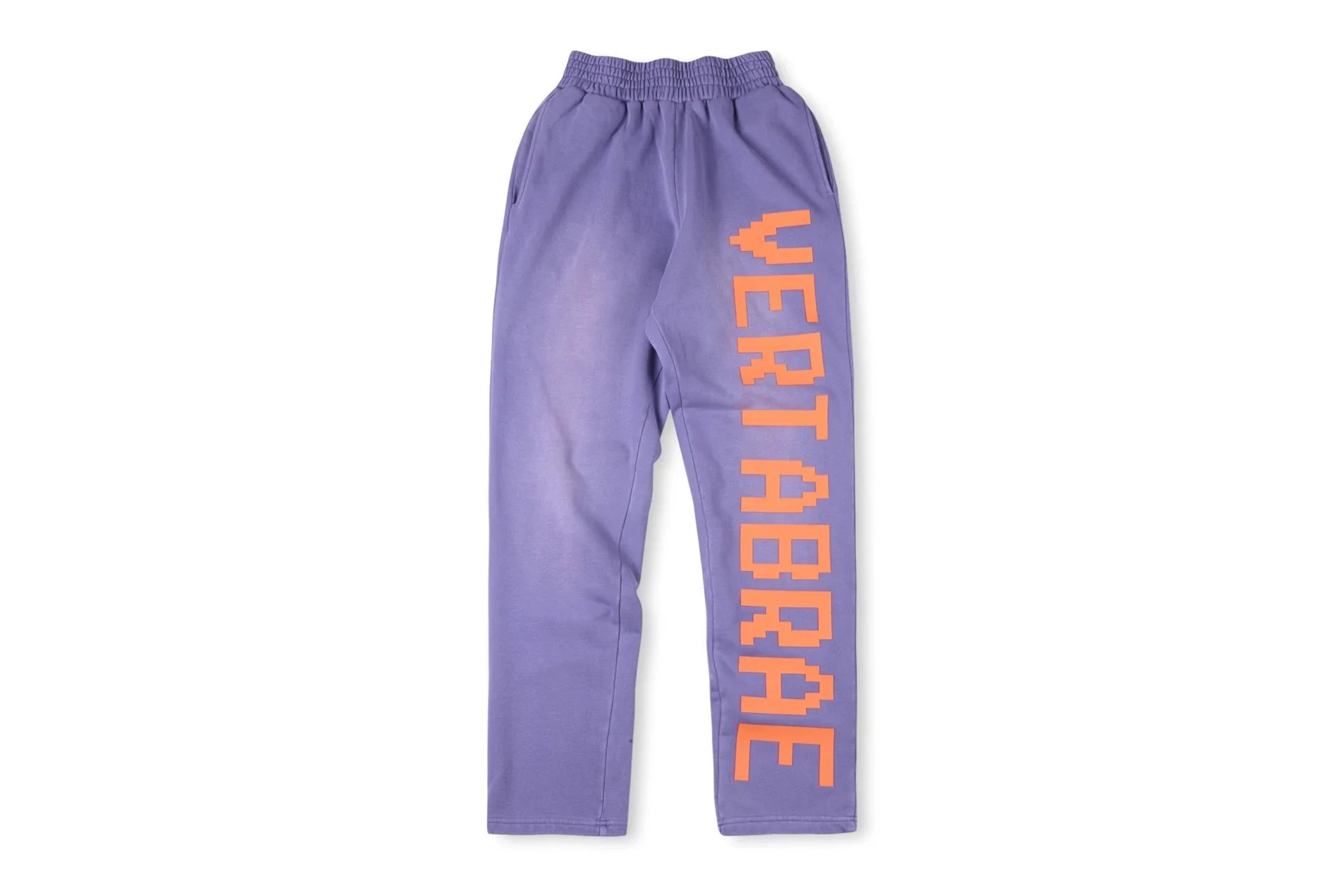 Vertabrate Pixel Logo Orange Sweatpants - 7
