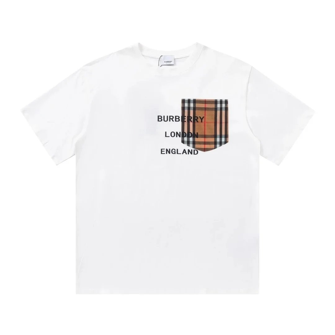 Burberry Pocket Print T-Shirt White - 1