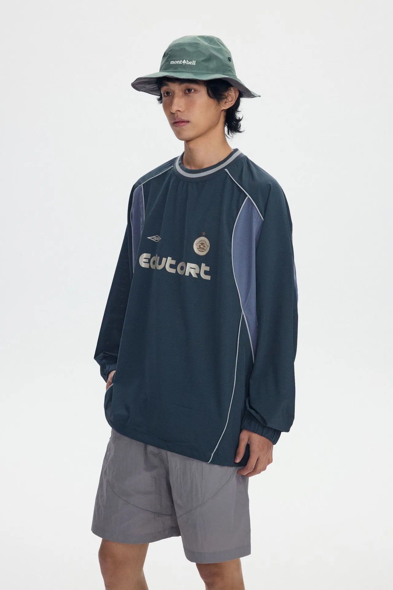 Ecutor x Umbro Training Top Army Green Windbreaker - 6