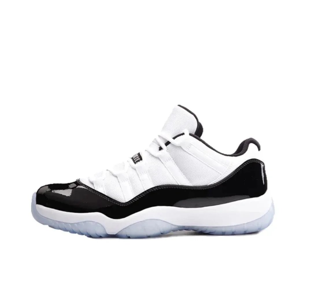 Low Top Black White Concord