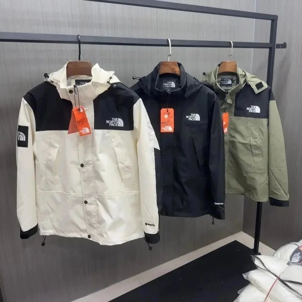The North Face Mountain Light Jacket Army Green/Black Outerwear - 3