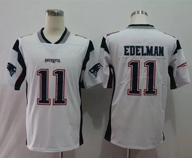 New England Patriots #1 Newton White Alternate Jersey - 9