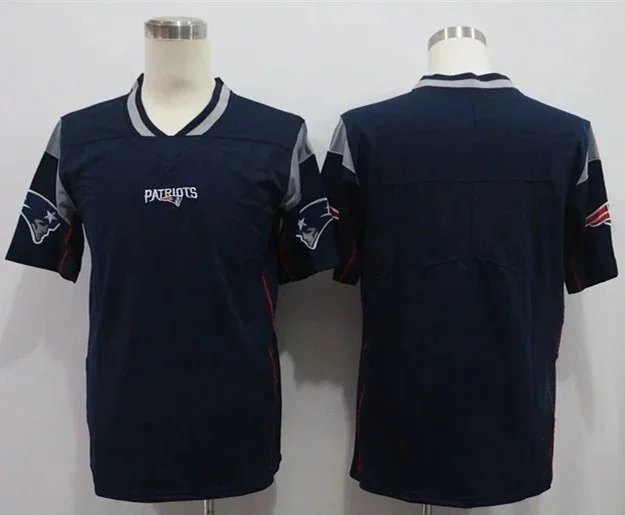 New England Patriots NFL Game Jersey Navy Blue - 1