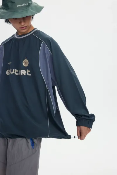 Ecutor x Umbro Training Top Army Green Windbreaker - 11