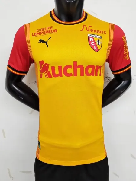 Puma Racing Club de Lens 2023-24 Third Jersey Yellow/Red - 1