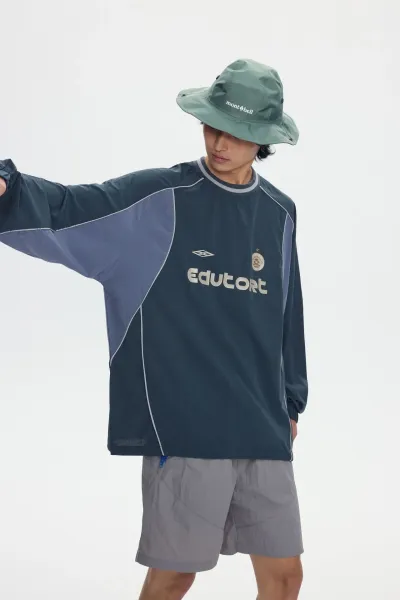 Ecutor x Umbro Training Top Army Green Windbreaker - 7