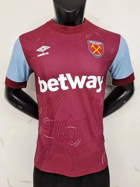 Umbro West Ham United 2023-24 Home Jersey Burgundy - 1