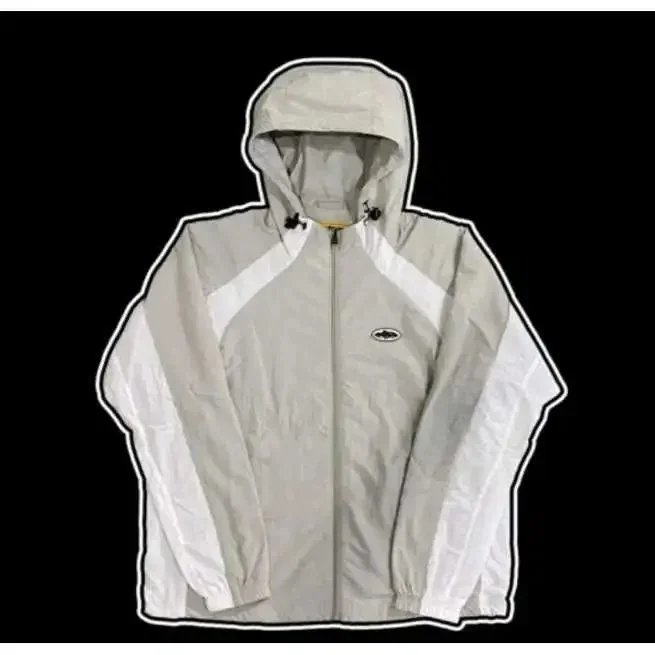 Stone Island Shadow Project Windbreaker Light Gray/White Outerwear - 1
