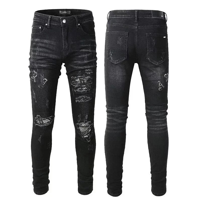 Supreme x Levi's Distressed Light Wash Jeans - 5