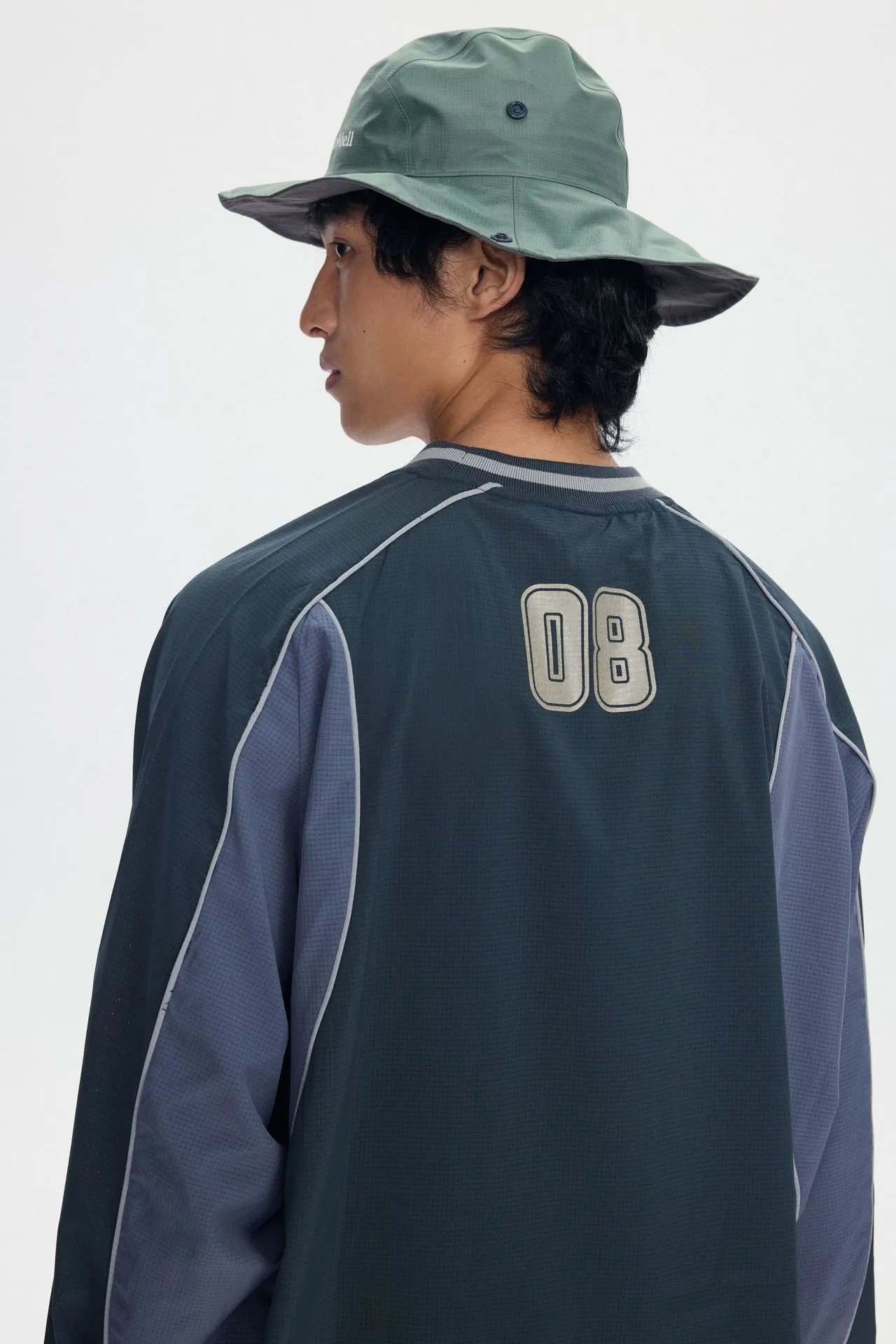 Ecutor x Umbro Training Top Army Green Windbreaker - 13