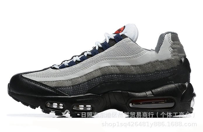 Nike Air Max 95 Black/Red Sneakers - 15