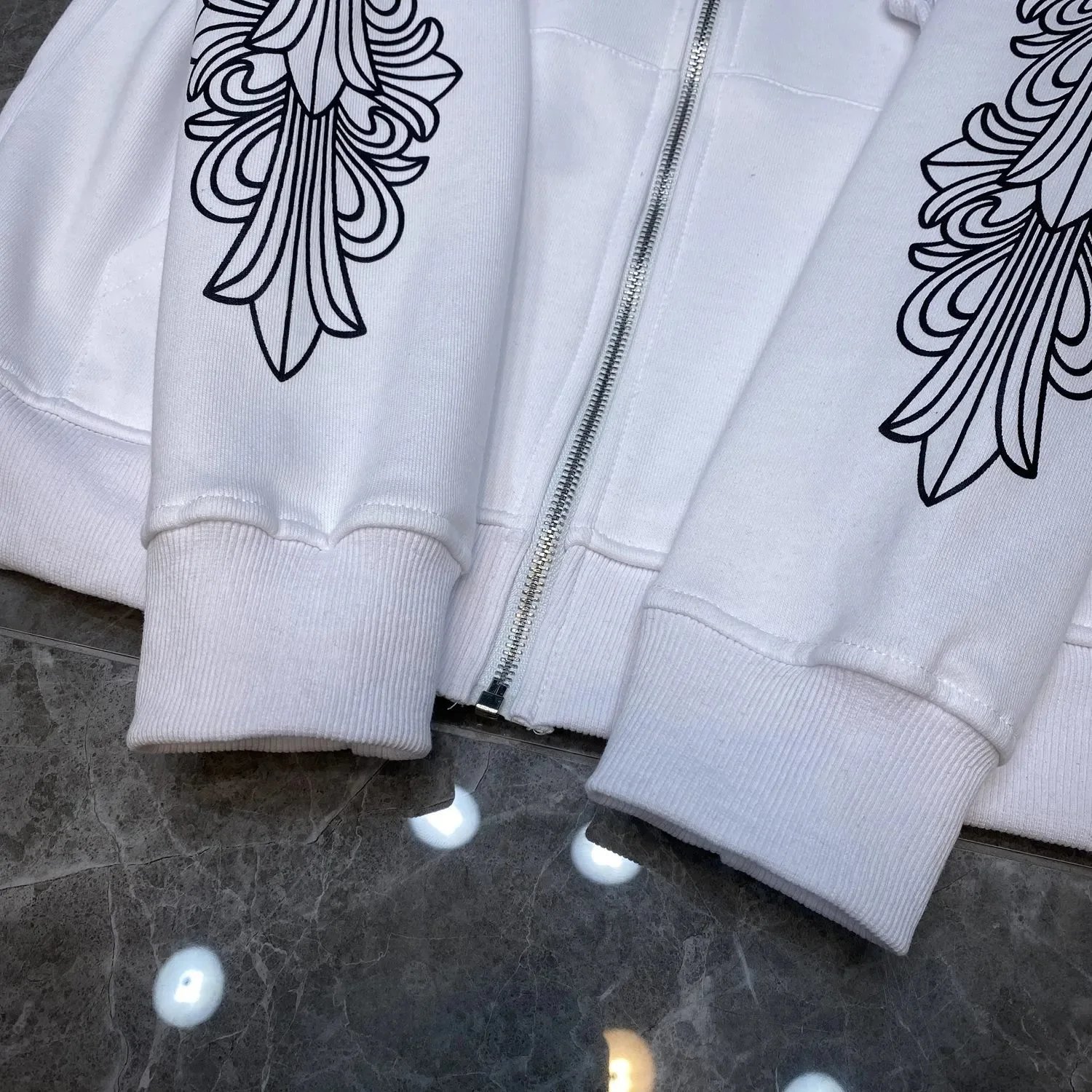 Chrome Hearts Certified Chrome Black Hoodie - 7