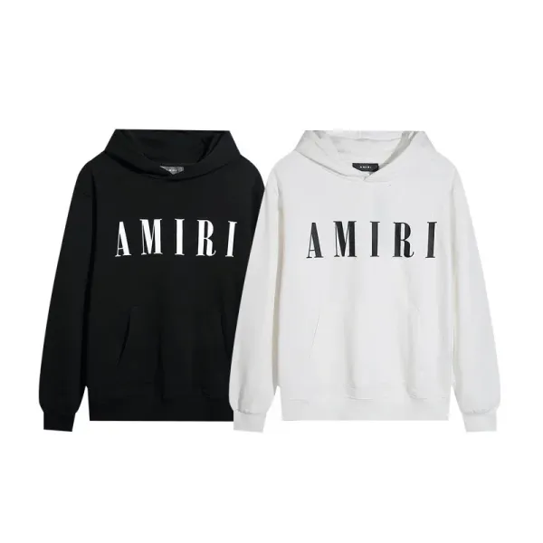 Amiri Tie-Dye Sleeve Hoodie Black - 8