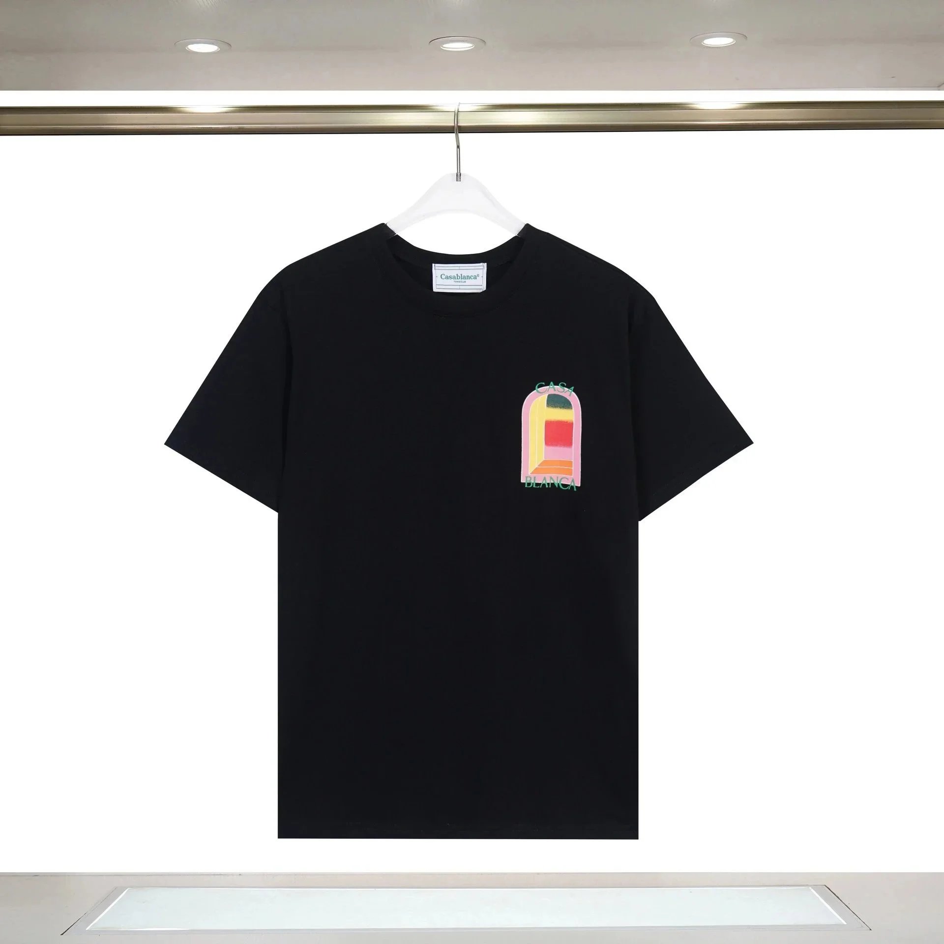 Casa Looking at the Beauty of the World Graphic T-Shirt Black - 5