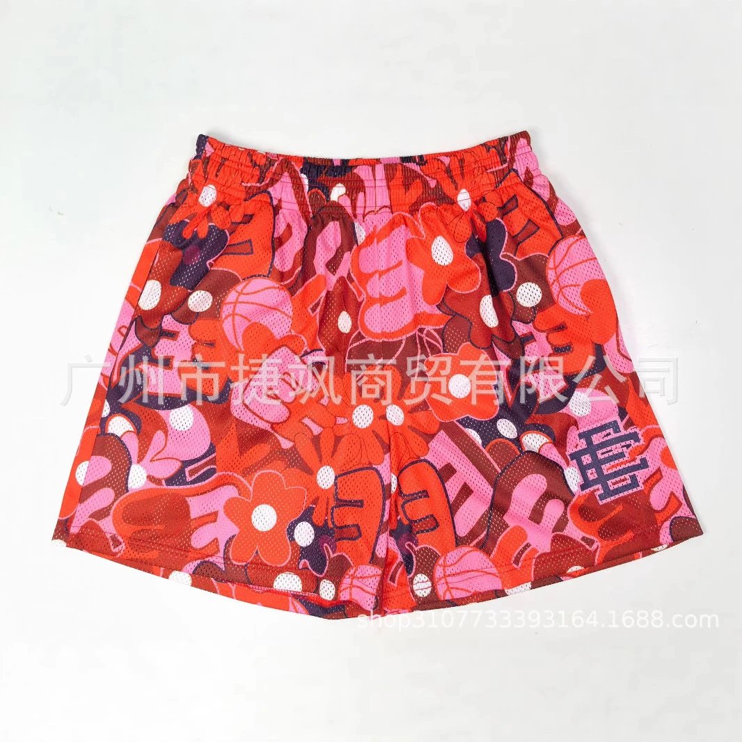 Design Camo Mesh Shorts Multicolor Shorts - 7