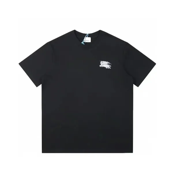 Burberry Equestrian Knight Logo T-Shirt Black - 1