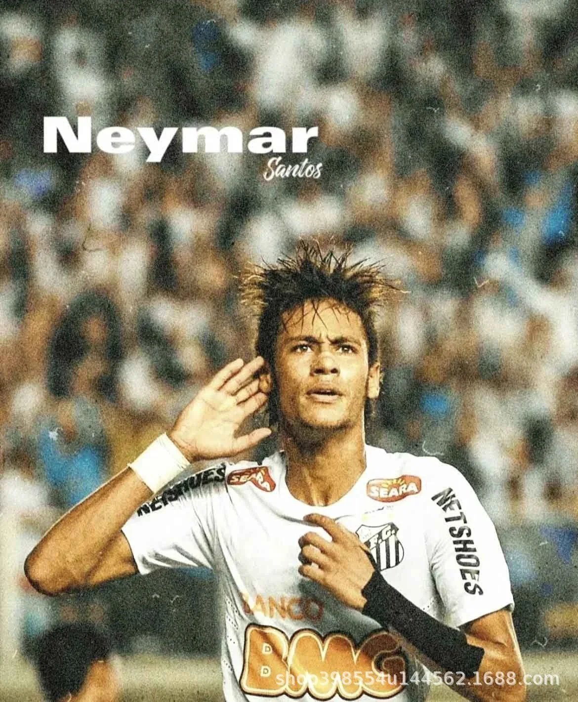 Palmeiras x BMG x Netshoes Neymar Jr #11 Away Jersey Light Blue - 2