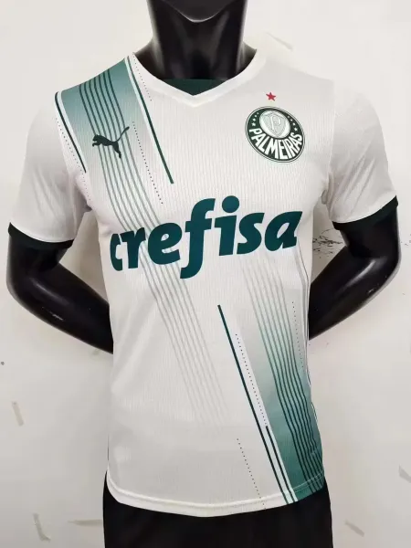 Puma Palmeiras 2024 Away Jersey White/Green - 1