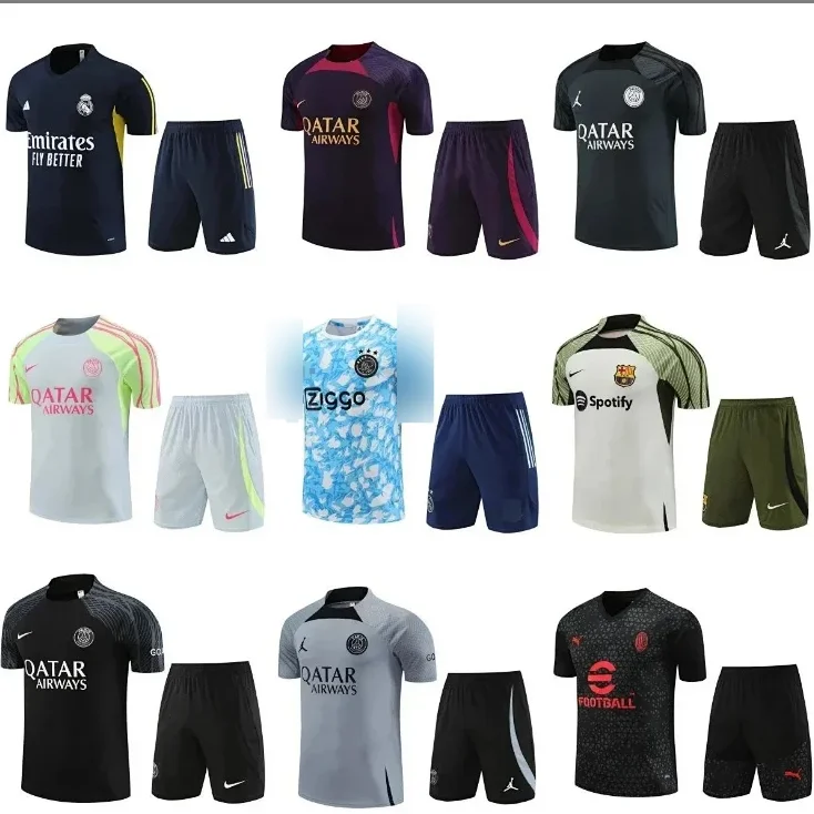 Paris short sleeve training suit