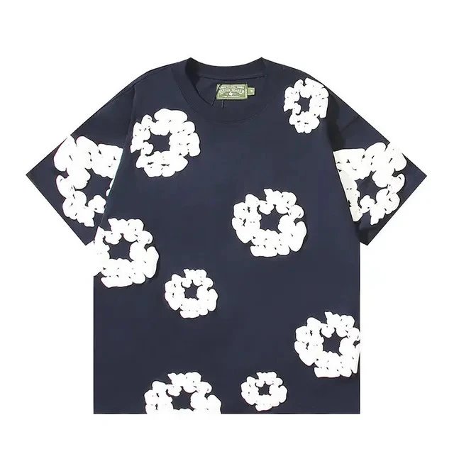 Floral Print Matching Set T-Shirt and Shorts Multicolor Casual-Set - 16