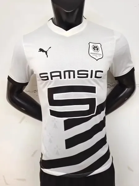 Puma Stade Rennais 2023-24 Third Jersey White/Black - 1