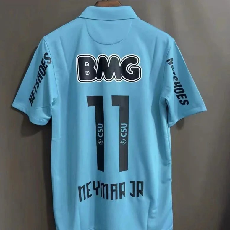 Palmeiras x BMG x Netshoes Neymar Jr #11 Away Jersey Light Blue - 1