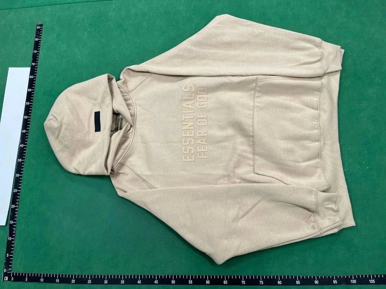 Fear of God Essentials Beige Hoodie and Sweatpants Set - 4