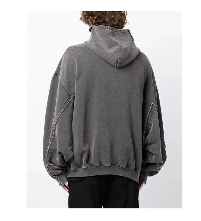 Vetements Hoodies & Sweatshirts Graphic Print Hooded Sweatshirt product detail image 4