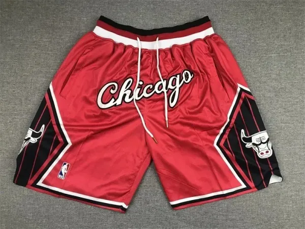 Chicago Bulls NBA Swingman Shorts Red/Black - 1