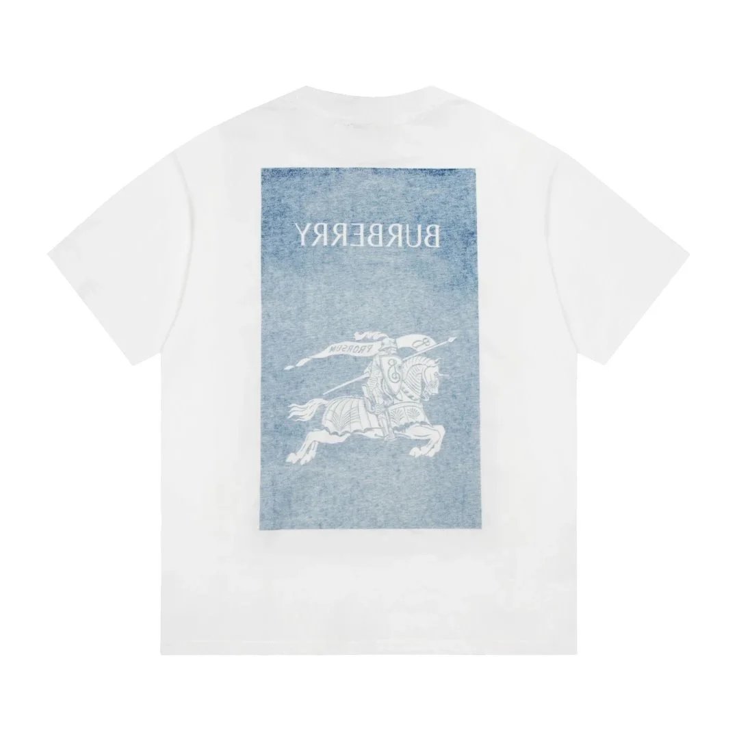 Burberry Knight Print T-Shirt White - 1