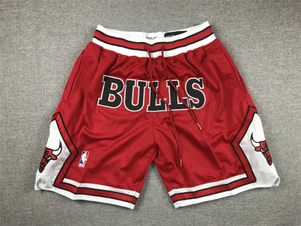 Chicago Bulls Mesh Shorts Red/White - 1
