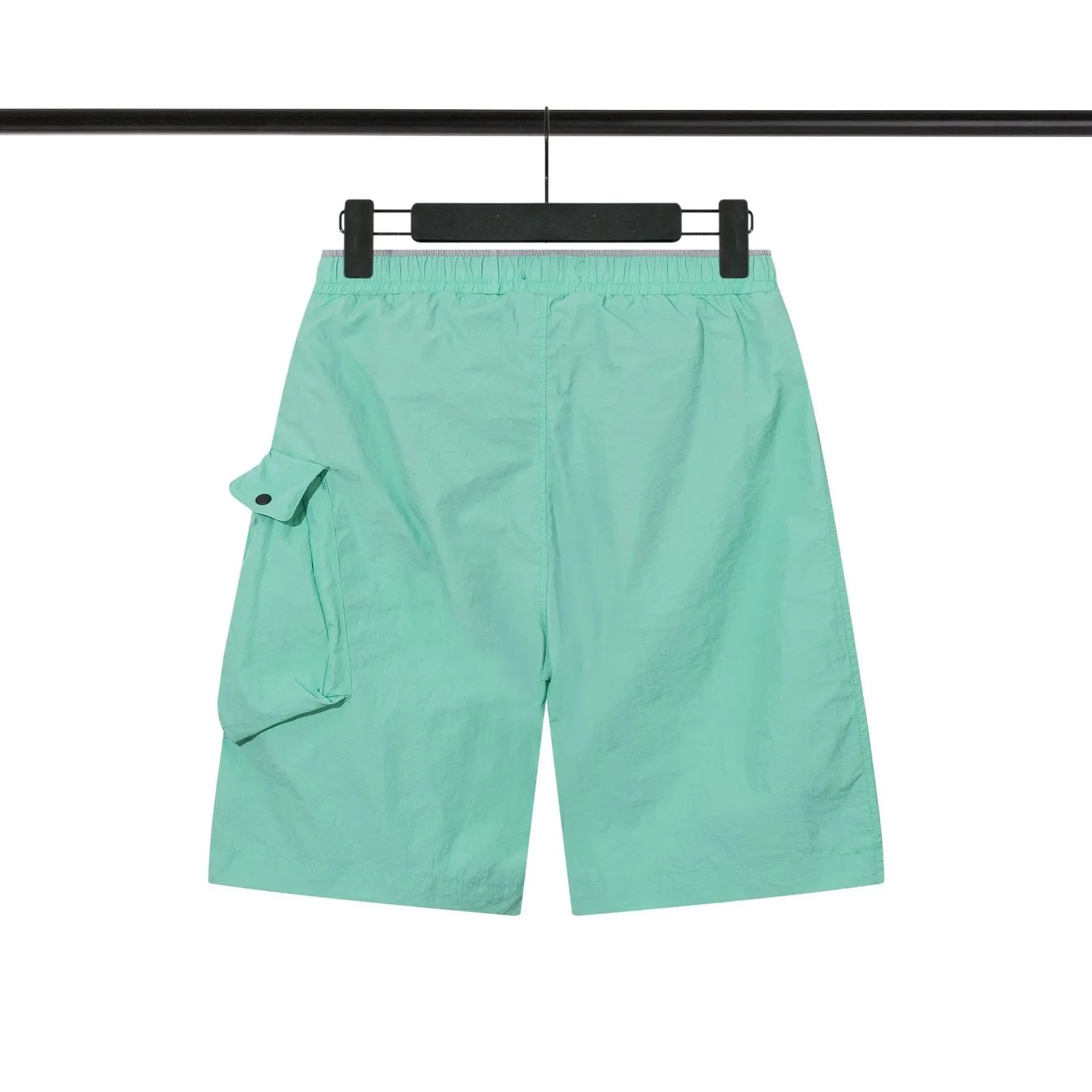 Stone Island Technical Nylon Cargo Shorts Blue - 5