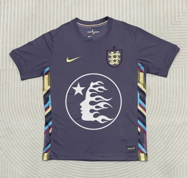 Nike England 2012 Away Jersey Purple - 1