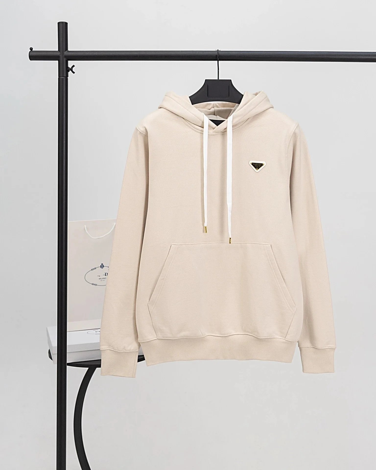 Prada Re-Nylon Hoodie White - 7