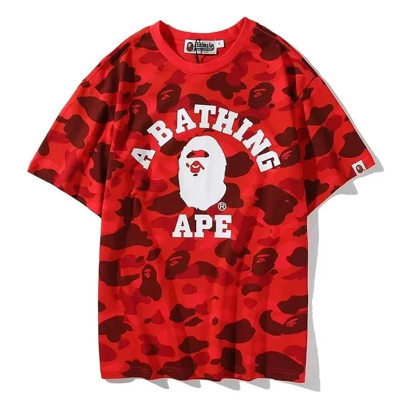 A Bathing Ape Red T-